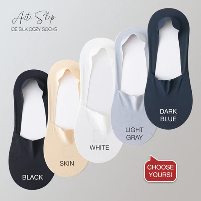 🧦67% OFF🧦Invisible Non-slip Ice Silk Socks