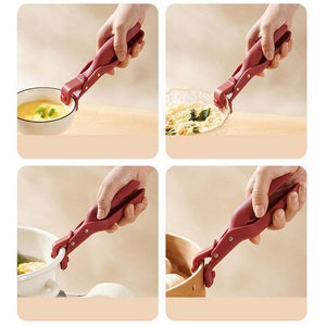 Multi-Purpose Anti-Scald Bowl Holder Clip for Kitchen