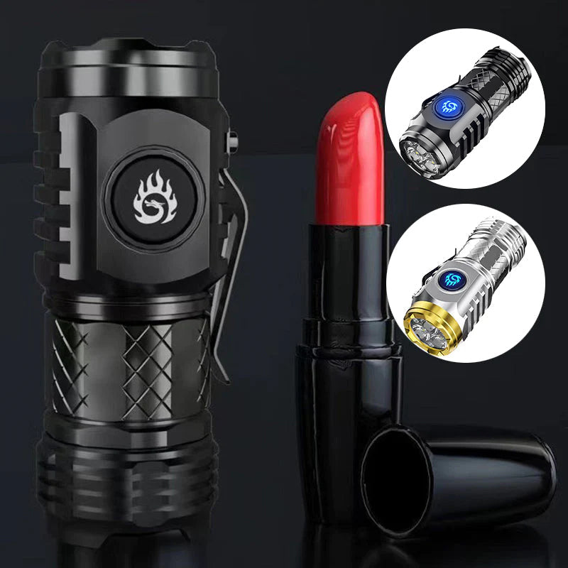 Powerful Three-eyed monster mini flashlight
